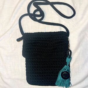 The Sak black small crossbody